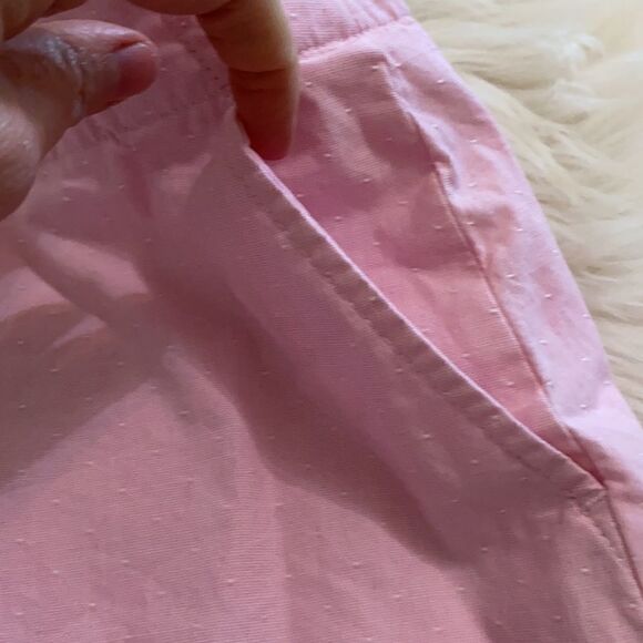 Lady Hagen | Essential Collection Pink Shock Oxford Dot Golf Skort | 2 - Picture 2 of 4